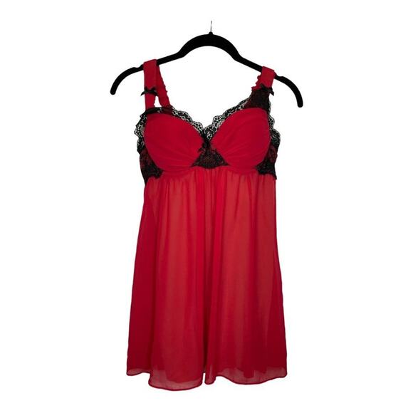 Spanx Bra Women's 32D Red Boudoir Red Negligée Lingerie - Picture 1 of 5
